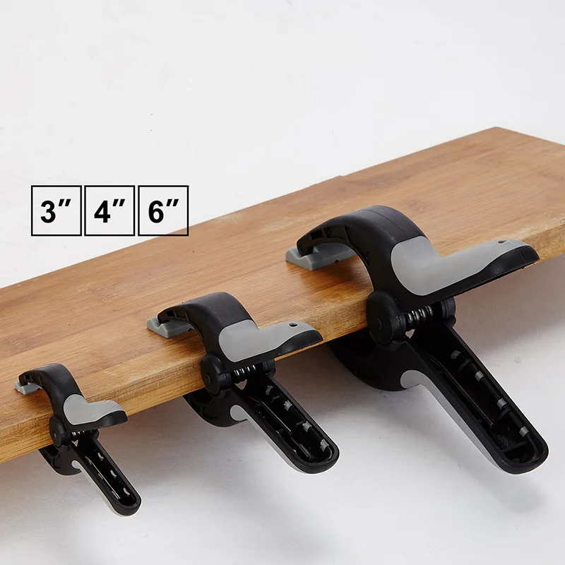 Heavy Duty Woodworking Spring Clamps 3-6Inches Plastic A-shape Electrician Wood Model Making Fastener Clips Jaw DIY Repair Tool
Heavy Duty Woodworking Spring Clamps 3-6Inches Plastic A-shape Electrician Wood Model Making Fastener Clips Jaw DIY Repair Tool