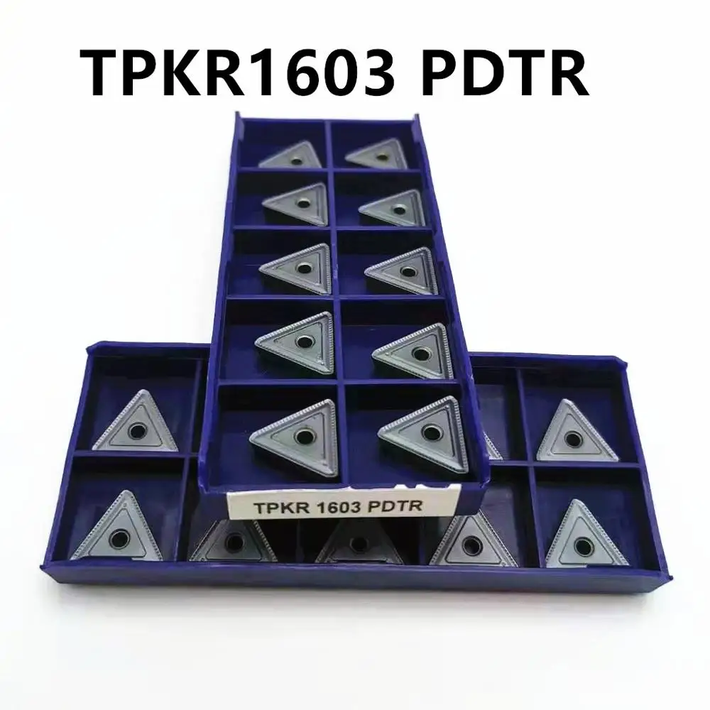 lathe tool TPKR1603 PDTR LT30 high quality triangular outer metal turning blade CNC machine parts carbide insert milling tools
lathe tool TPKR1603 PDTR LT30 high quality triangular outer metal turning blade CNC machine parts carbide insert milling tools