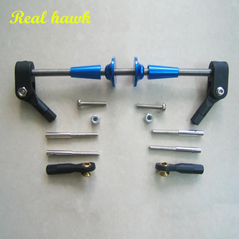 high quality adjustable 50cc/100cc rudder control horn + ball link COMBO rc aircraft rudder metal control horn COMBO
high quality adjustable 50cc/100cc rudder control horn + ball link COMBO rc aircraft rudder metal control horn COMBO