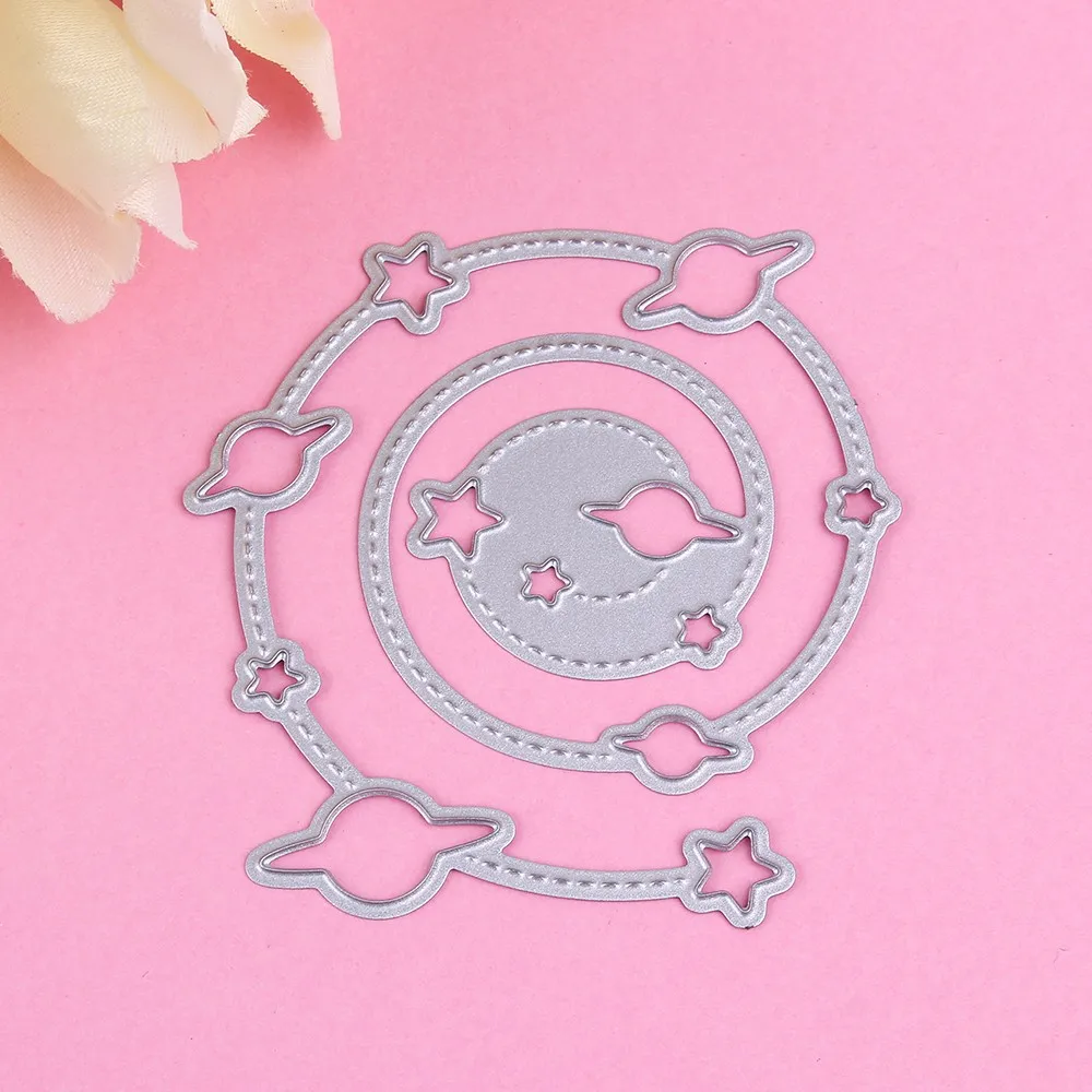 Circle Planet Metal Cutting dies Paper Cards Decorations Hand Embossed Stencils DIY Scrapbooking Stamps Photo Album Cuts Craft
Circle Planet Metal Cutting dies Paper Cards Decorations Hand Embossed Stencils DIY Scrapbooking Stamps Photo Album Cuts Craft