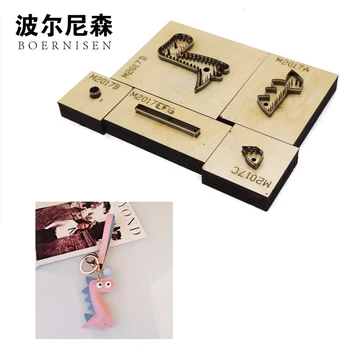 Japan BOERNNISEN steel blade 5-piece set/set die DIY dinosaur leather wallet set hand punching tools wooden mold set
Japan BOERNNISEN steel blade 5-piece set/set die DIY dinosaur leather wallet set hand punching tools wooden mold set