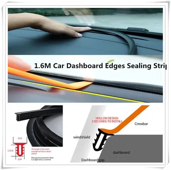 

1.6M Car Dashboard Strip Front Sealing Rubber for Forester Outback Lmpreza Justy Legacy Tribeca XV XT RX SVX Loyale BRZ Any Car