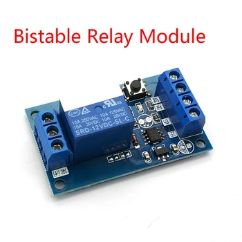 5V / 12V Bond Bistable Relay Module Car Modification Switch One Key Start and Stop the Self-Locking
5V / 12V Bond Bistable Relay Module Car Modification Switch One Key Start and Stop the Self-Locking