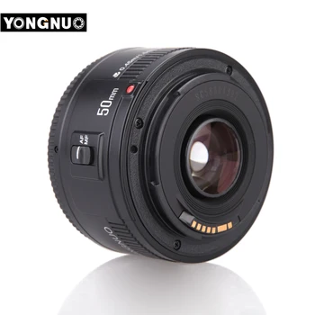 YongNuo YN50mm EF f/1.8 AF Lens 1:1.8 Standard Prime Camera Lens Lenses Aperture Auto Focus Lens for Canon EOS DSLR Cameras
YongNuo YN50mm EF f/1.8 AF Lens 1:1.8 Standard Prime Camera Lens Lenses Aperture Auto Focus Lens for Canon EOS DSLR Cameras