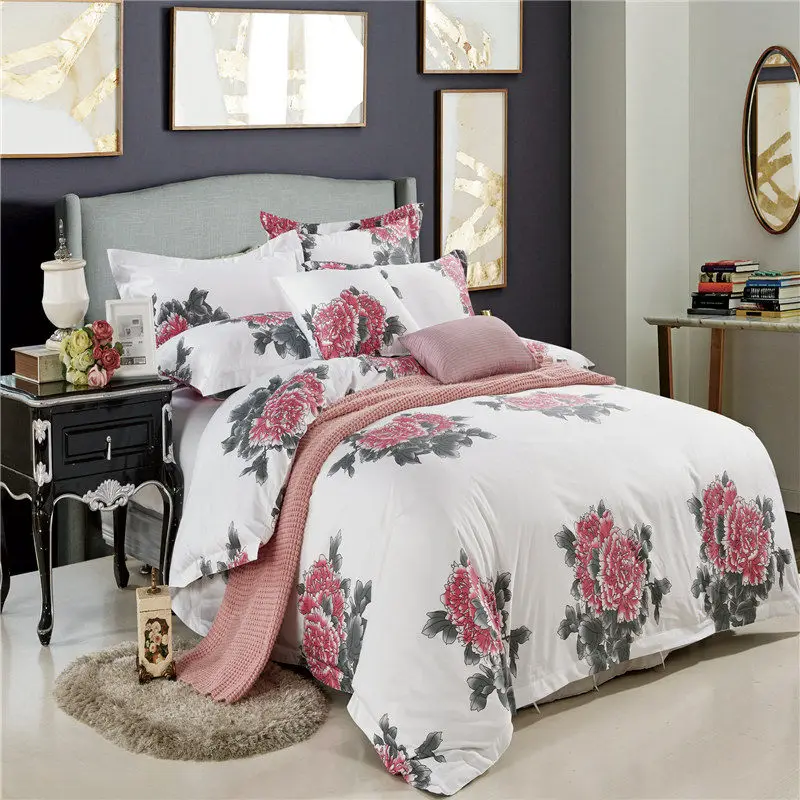Bedclothes Set Cotton Simple Hotel Boarding Plants Full Of Queen Beds Four Piece Sets Pillowcase Sheets Duvet Cover XHS0079
Bedclothes Set Cotton Simple Hotel Boarding Plants Full Of Queen Beds Four Piece Sets Pillowcase Sheets Duvet Cover XHS0079