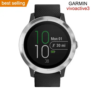 Оригинальные часы для гольфа Garmin vivoactive 3 GPS спортивные пульсометр фитнес бега