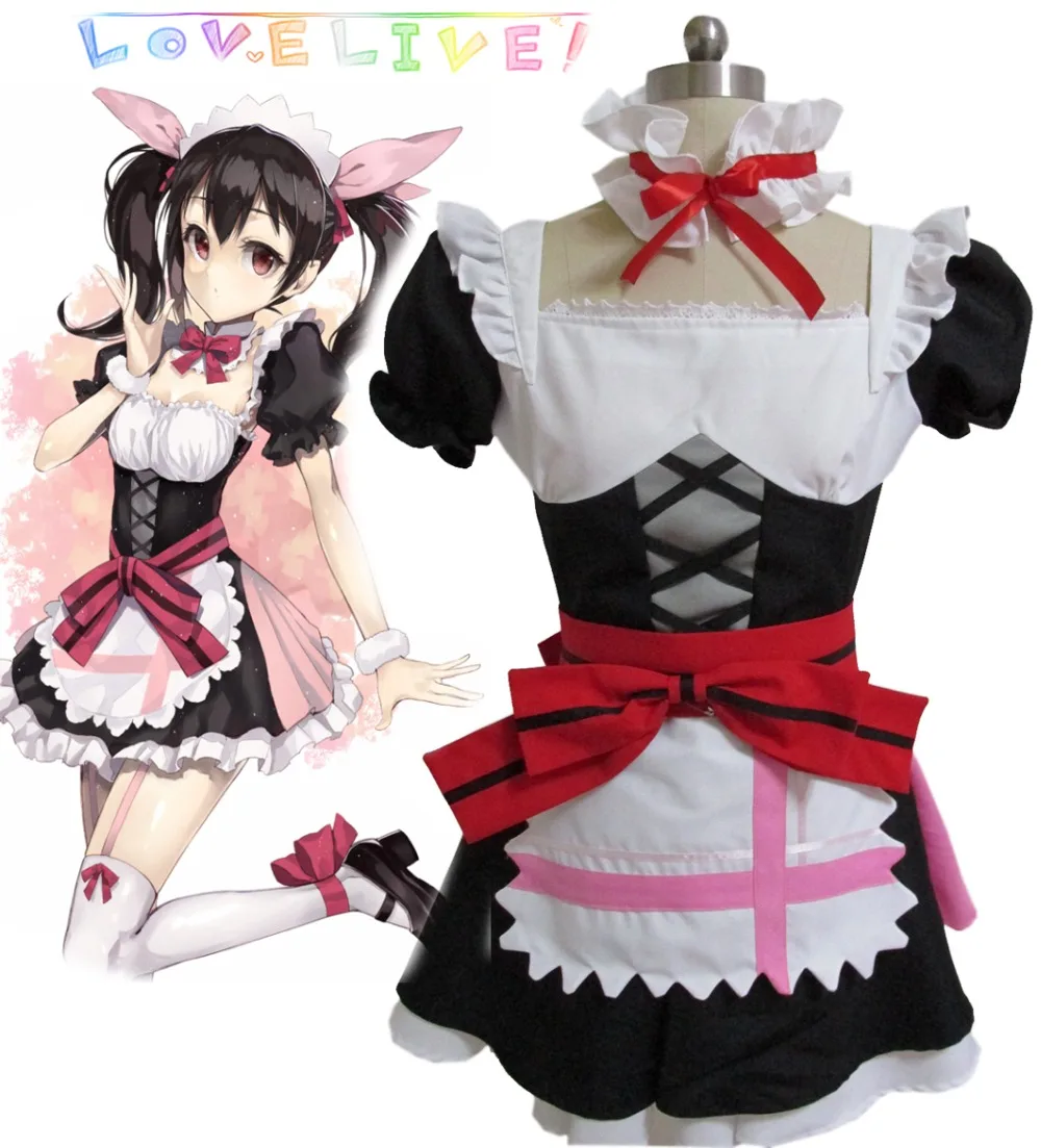 Can be tailored Anime LoveLive! Cosplay Nico Yazawa Man Woman Halloween Cosplay Cartoon cute maid Costume S-3XL
Can be tailored Anime LoveLive! Cosplay Nico Yazawa Man Woman Halloween Cosplay Cartoon cute maid Costume S-3XL