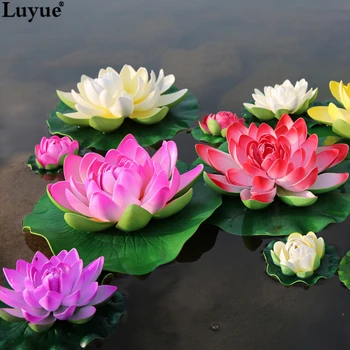 Luyue 5pcs/lot Artificial Foam Lotus Flowers Fake Bouquet for Wedding Decoration Fish Tank Floating Water Simulation Lily Lotus
Luyue 5pcs/lot Artificial Foam Lotus Flowers Fake Bouquet for Wedding Decoration Fish Tank Floating Water Simulation Lily Lotus