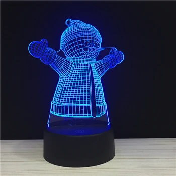 GiC LED 3D Cute Cartoon Snowman Merry Christmas Gifts For Kids Acrylic Night Lamp Light Touch Remote Lamps Lights Decoration Boy
GiC LED 3D Cute Cartoon Snowman Merry Christmas Gifts For Kids Acrylic Night Lamp Light Touch Remote Lamps Lights Decoration Boy