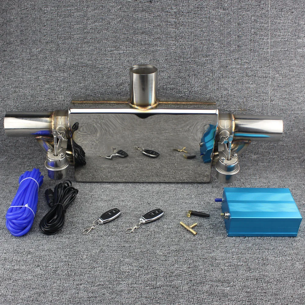 New T type Exhaust System Stainless Steel Electric Exhaust CutOut Out Valve With Electronic Remote Control Switch exhaust pipe
New T type Exhaust System Stainless Steel Electric Exhaust CutOut Out Valve With Electronic Remote Control Switch exhaust pipe
