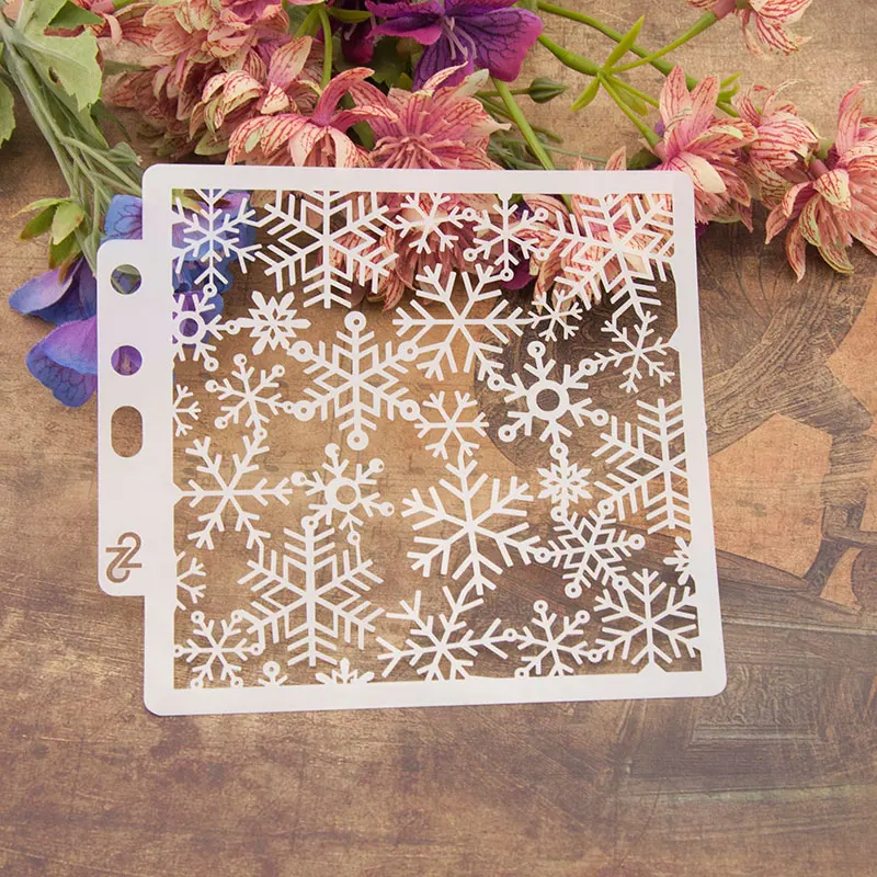 Snowflake Scapbook Stencil Cake Decorating Tool new scrapbooking DIY Decorating Stencil Fondant Pattern Printing Spray Template
Snowflake Scapbook Stencil Cake Decorating Tool new scrapbooking DIY Decorating Stencil Fondant Pattern Printing Spray Template