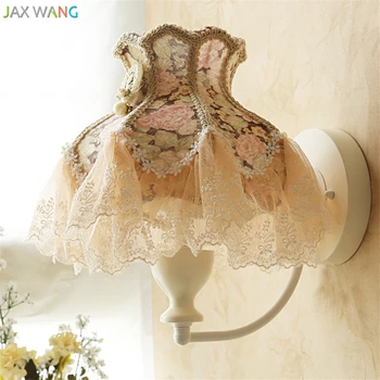Lace Fabric Led Wall Lamp Princess Wall Lights for Children Room Girl Bedroom Bedside Lamps Home Lighting Wedding Fixtures Decor
Lace Fabric Led Wall Lamp Princess Wall Lights for Children Room Girl Bedroom Bedside Lamps Home Lighting Wedding Fixtures Decor