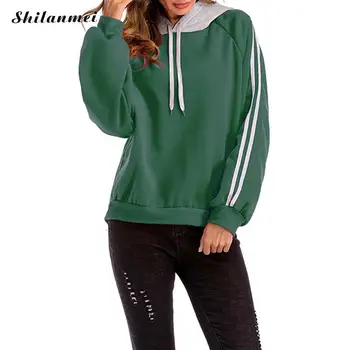 Sweatshirts Female Hoodie Green & Red Plus Size Sweatshirt Hoodies Women Long Sleeves Hoody For Women Autumn Hooded Sweatshirt 
Sweatshirts Female Hoodie Green & Red Plus Size Sweatshirt Hoodies Women Long Sleeves Hoody For Women Autumn Hooded Sweatshirt