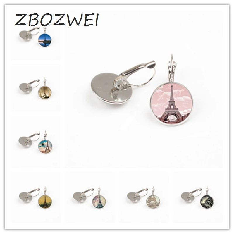 ZBOZWEI 2018 New Fashion Glass Dome earring Vintage Eiffel Tower earring Eiffel Tower Paris Jewelry Private custom gift
ZBOZWEI 2018 New Fashion Glass Dome earring Vintage Eiffel Tower earring Eiffel Tower Paris Jewelry Private custom gift
