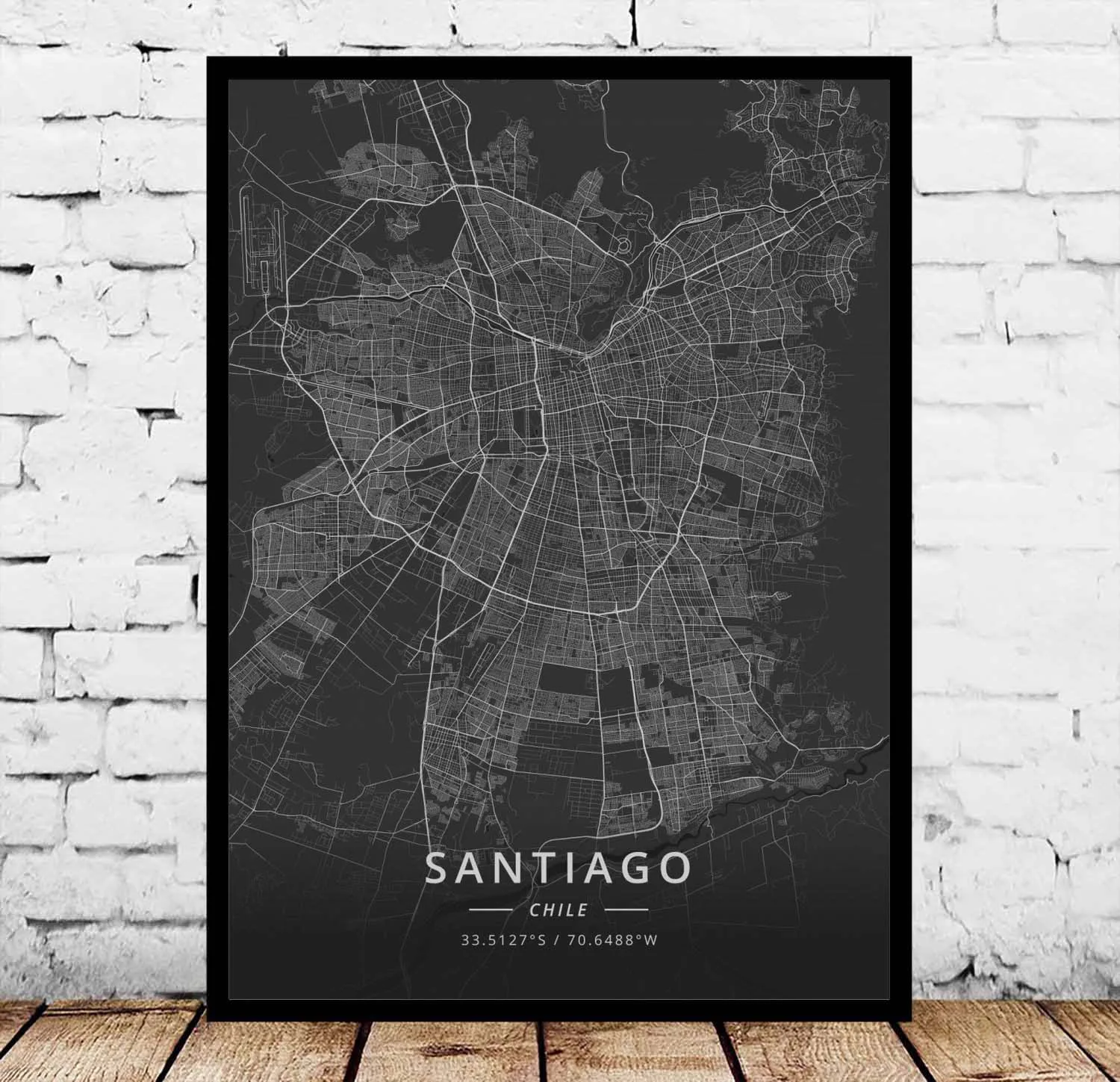 Santiago Chile Poster
Santiago Chile Poster