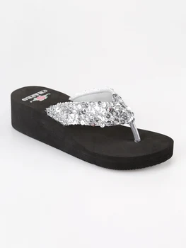 Flip flops wedge rubber-silver
Flip flops wedge rubber-silver