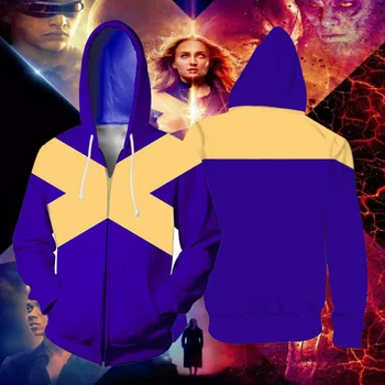 2019 X-Men: Dark Phoenix Jean Grey Cosplay Costume Unisex Hoodies Jacket Uniform Suit For Women Girls Halloween Carnival Costume
2019 X-Men: Dark Phoenix Jean Grey Cosplay Costume Unisex Hoodies Jacket Uniform Suit For Women Girls Halloween Carnival Costume