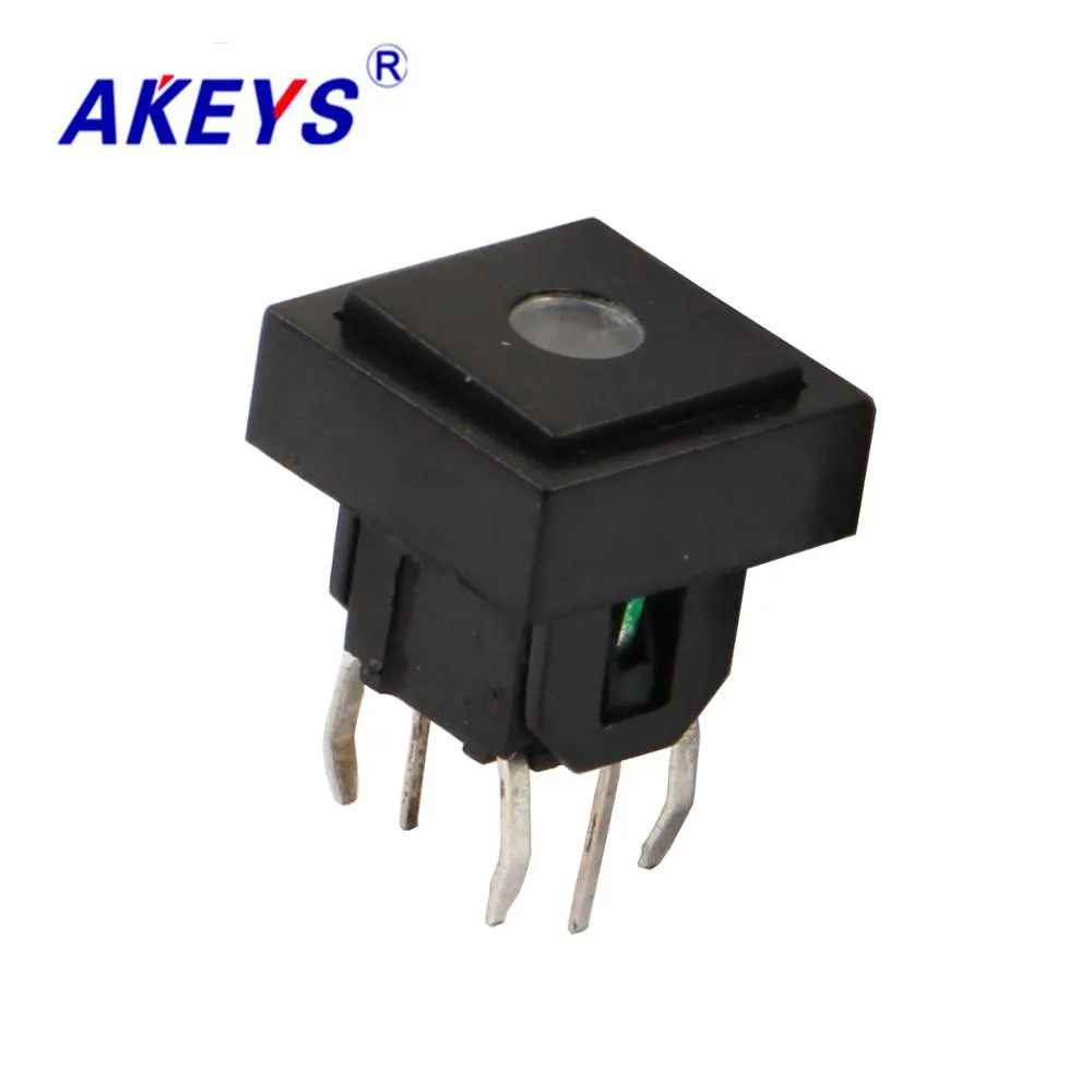 15PCS TS-H008 10*10 High-quality copper pin tact switch 4 pin DIP type with LED TS-LS-002
15PCS TS-H008 10*10 High-quality copper pin tact switch 4 pin DIP type with LED TS-LS-002