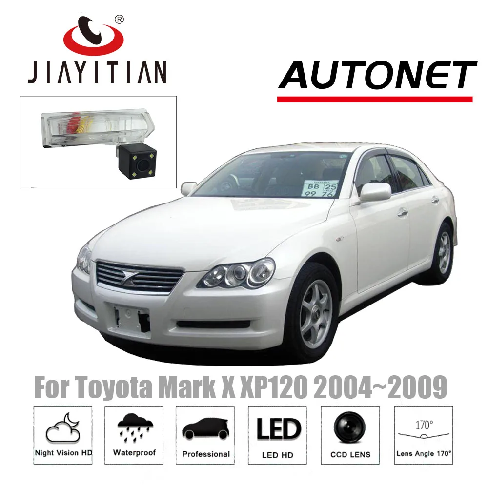 Камера заднего вида JIAYITIAN для Toyota Mark X XP120 2004 ~ 2009/CCD/ночного видения
Камера заднего вида JIAYITIAN для Toyota Mark X XP120 2004 ~ 2009/CCD/ночного видения