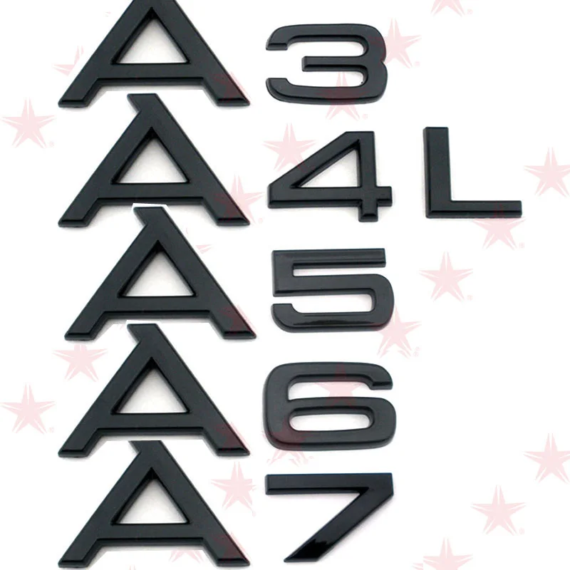 ABS car badge sline car rear Emblem sticker for Audi A3 A4 A5 A6 A7 A8 S3 S4 S5 S6 S7 S8
ABS car badge sline car rear Emblem sticker for Audi A3 A4 A5 A6 A7 A8 S3 S4 S5 S6 S7 S8