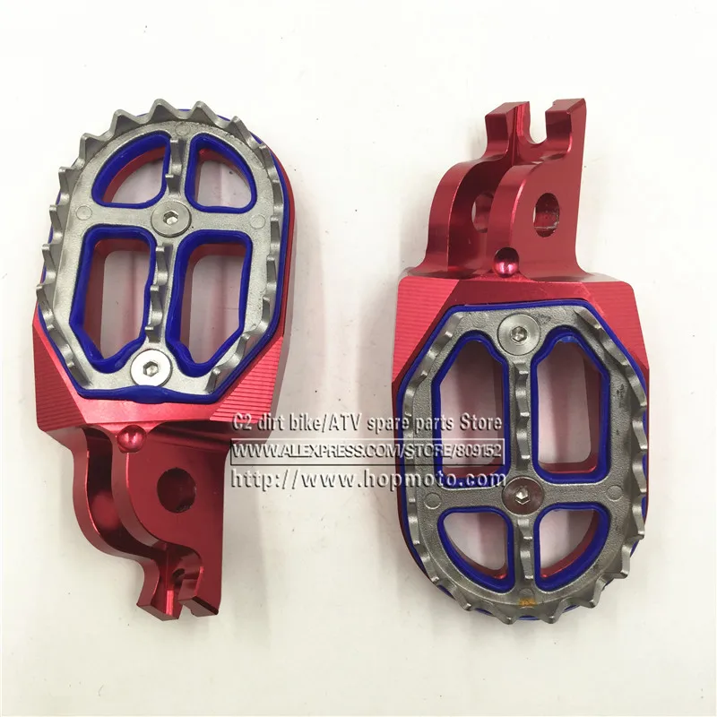 Billet CNC MX Foot Pegs Pedals Rests Stainless Steel For CR CRF CR125 CR250 CR500 CRF250 CRF450 Motocross Enduro Supermotard
Billet CNC MX Foot Pegs Pedals Rests Stainless Steel For CR CRF CR125 CR250 CR500 CRF250 CRF450 Motocross Enduro Supermotard