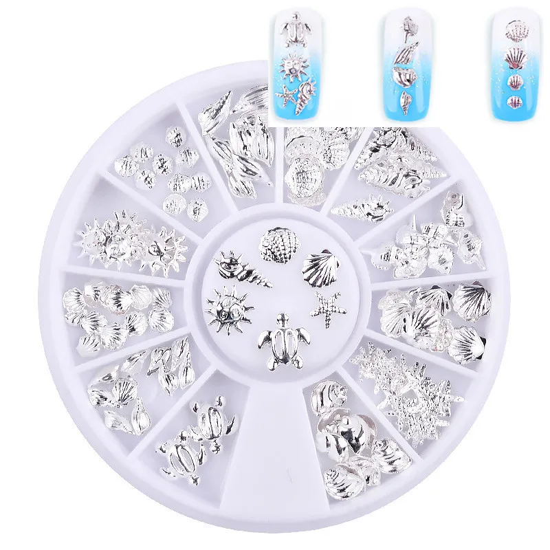 1 Box Seashell Starfish Mermaid 3D Nail Decorations Ocean Nail Art Studs Nail Charms Accessories in Wheel
1 Box Seashell Starfish Mermaid 3D Nail Decorations Ocean Nail Art Studs Nail Charms Accessories in Wheel