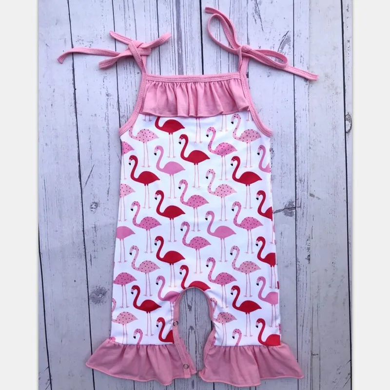 New Cotton Baby Girls Flamingo Print Rompers Icing Ruffled Baby Pajamas Toddlers Summer Jumpsuit Romper Kids Clothes
New Cotton Baby Girls Flamingo Print Rompers Icing Ruffled Baby Pajamas Toddlers Summer Jumpsuit Romper Kids Clothes
