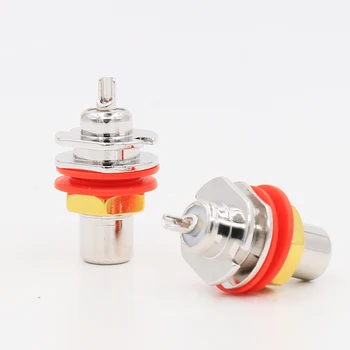 High Perfomance rhodium plated viborg audio GRFA Thick Female Jack RCA Connector
High Perfomance rhodium plated viborg audio GRFA Thick Female Jack RCA Connector