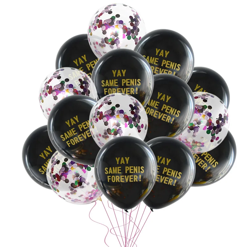 Вечерние воздушные шары для девичника пениса FOREVER Baloons Willy воздушный шар Конфетти