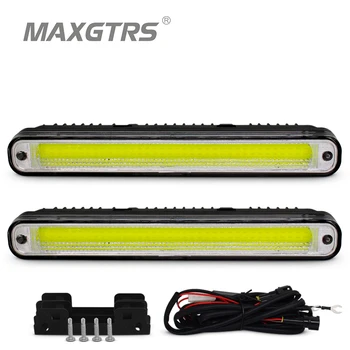 2Pcs Universal Ultra Bright 20.5cm DC12V COB LED Daytime Running light DRL Waterproof Car Styling Driving Fog Light Lamp
2Pcs Universal Ultra Bright 20.5cm DC12V COB LED Daytime Running light DRL Waterproof Car Styling Driving Fog Light Lamp