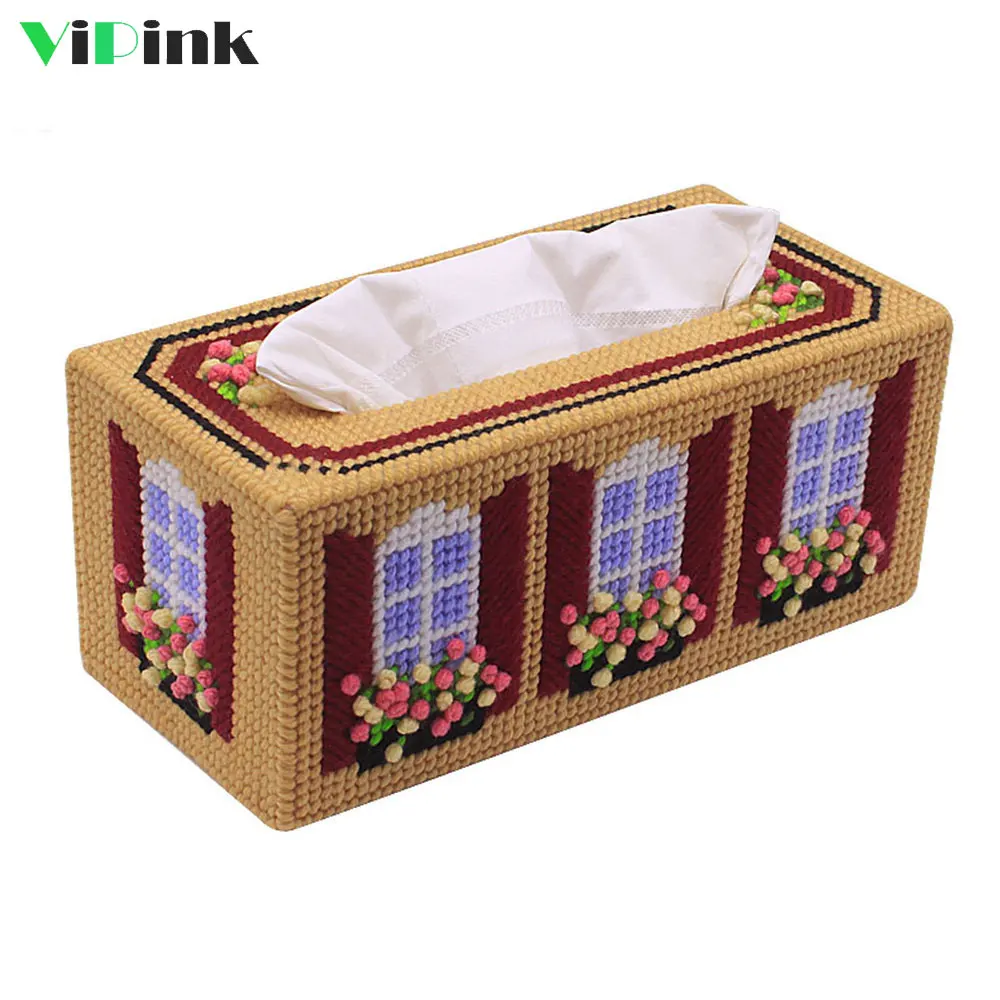 3D Cross Stitch Embroidery Handmade Tissue Box DIY Craft Supplies Romantic Town Decoration Tissue Case Home Kitchen Table Decor
3D Cross Stitch Embroidery Handmade Tissue Box DIY Craft Supplies Romantic Town Decoration Tissue Case Home Kitchen Table Decor