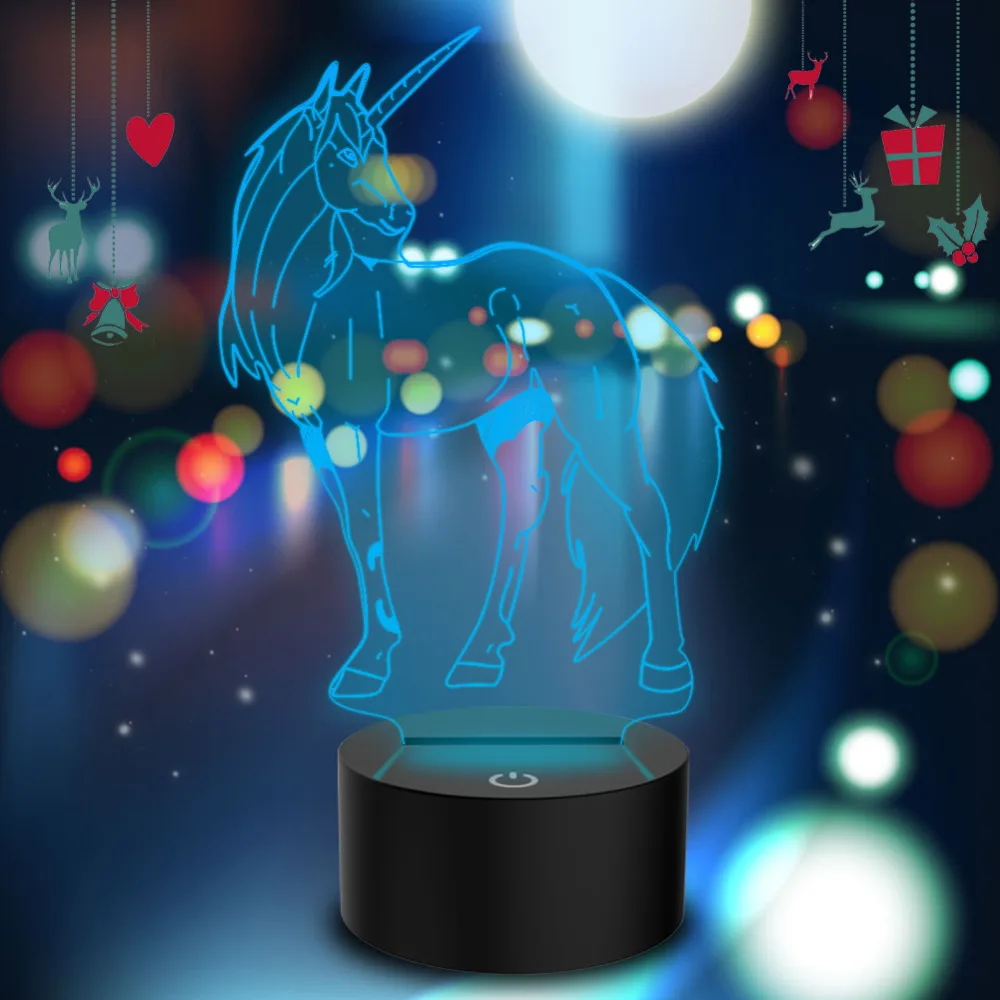 LED Night Light 7 Colors Changing Bedroom Decoration Unicorn Decor Lamp USB Charging Halloween Christmas Atmosphere Light -FZ
LED Night Light 7 Colors Changing Bedroom Decoration Unicorn Decor Lamp USB Charging Halloween Christmas Atmosphere Light -FZ