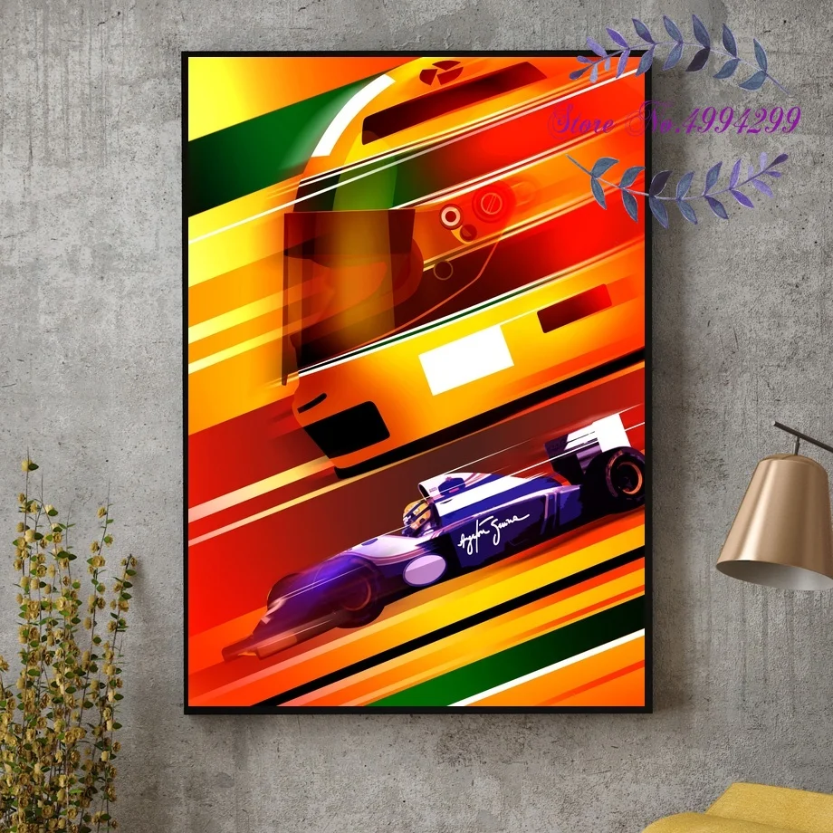 Ayrton Senna F1 Formula Grand Super Racing Car Super Star Senna Poster Canvas Art Print Home Decor
Ayrton Senna F1 Formula Grand Super Racing Car Super Star Senna Poster Canvas Art Print Home Decor