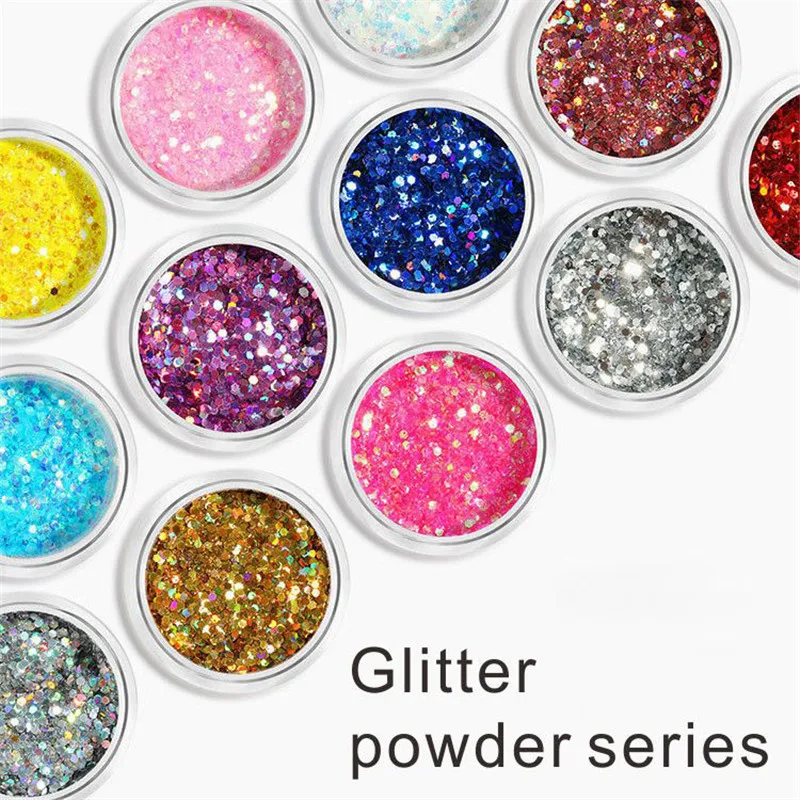 10ml/bottle Laser Mixed Nail Glitter Powder Sequins Shinning Colorful Nail Flakes 3d DIY Charm Dust For Nail Art Decorations
10ml/bottle Laser Mixed Nail Glitter Powder Sequins Shinning Colorful Nail Flakes 3d DIY Charm Dust For Nail Art Decorations