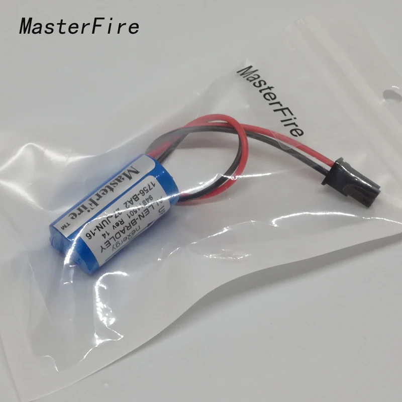 MasterFire 6pcs/lot New Original Allen Bradley 1756-BA2 PLC Controller 3V Battery Lithium Batteries with Plug
MasterFire 6pcs/lot New Original Allen Bradley 1756-BA2 PLC Controller 3V Battery Lithium Batteries with Plug