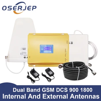 LCD Display GSM 900 4G 1800 mhz Dual Band Repeater GSM 4G LTE Phone Amplifier Cellular Mobile Booster +LPDA /Panel Antenna
LCD Display GSM 900 4G 1800 mhz Dual Band Repeater GSM 4G LTE Phone Amplifier Cellular Mobile Booster +LPDA /Panel Antenna