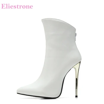 Brand New Sexy Black White Women Wedding Boots Vogue Super Stiletto Heels Lady Evening Shoes S271 Plus Big Size 11 43 48
Brand New Sexy Black White Women Wedding Boots Vogue Super Stiletto Heels Lady Evening Shoes S271 Plus Big Size 11 43 48