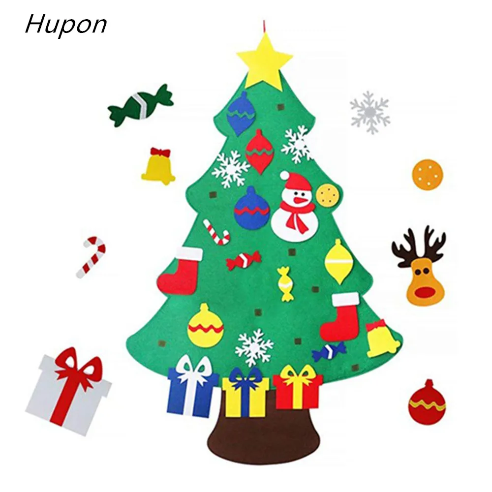 Felt Christmas Tree Decorations Kids DIY Christmas Tree Ornaments Door Wall Hanging Decor 2018 New Year Xmas Decoration for Home 
Felt Christmas Tree Decorations Kids DIY Christmas Tree Ornaments Door Wall Hanging Decor 2018 New Year Xmas Decoration for Home