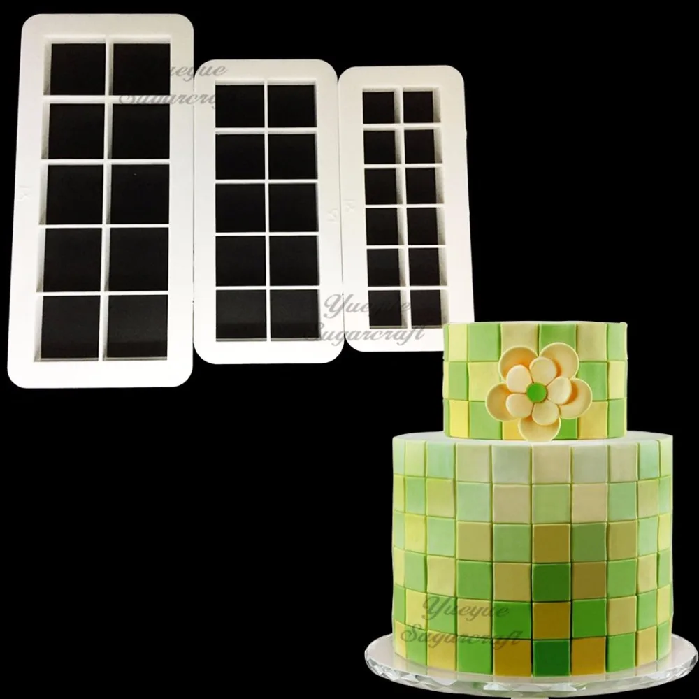 3 pcs Geometry fondant cookie cuttter cake mold fondant mold fondant cake decorating tools Baking
3 pcs Geometry fondant cookie cuttter cake mold fondant mold fondant cake decorating tools Baking