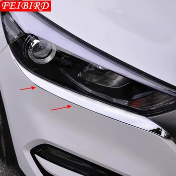 Accessories For Hyundai Tucson 2016 - 2018 Chrome Front Head Light Lamp Eyelid Eyebrow Strip Cover Trim
Accessories For Hyundai Tucson 2016 - 2018 Chrome Front Head Light Lamp Eyelid Eyebrow Strip Cover Trim