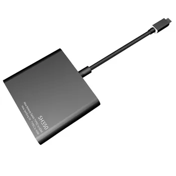 Type-C To HDMI VGA 3.5mm Audio Adapter 3in1 USB-C Converter Cable for Macbook 40JUL01
Type-C To HDMI VGA 3.5mm Audio Adapter 3in1 USB-C Converter Cable for Macbook 40JUL01