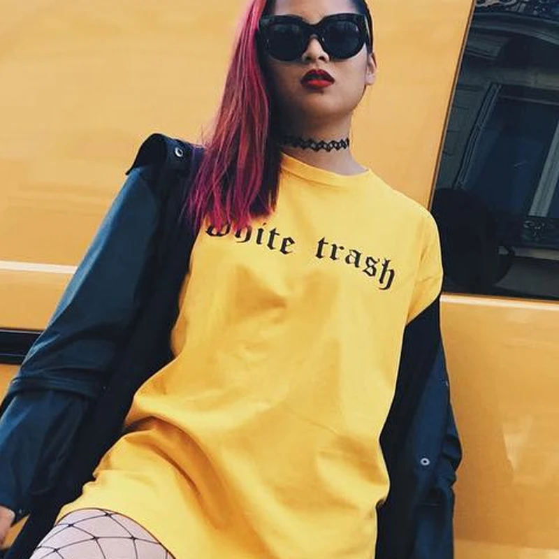 white trash T shirt moletom do tumblr fashion girls casual tops tees moletom do tumblr yellow t shirt aesthetic tees casual tops
white trash T shirt moletom do tumblr fashion girls casual tops tees moletom do tumblr yellow t shirt aesthetic tees casual tops