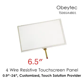 obeycrop 6.5" Resistive Touch Screen, 4 wires, Touch Panel Only, AA 139.4*90 mm, TS065A4B01, Accepted Customized
obeycrop 6.5" Resistive Touch Screen, 4 wires, Touch Panel Only, AA 139.4*90 mm, TS065A4B01, Accepted Customized