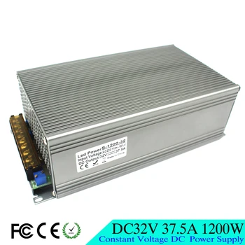 Universal 32V DC Power Supply Switching 37.5A 1200W Transformers 110V 220V AC to DC32V PSU For CNC CCTV Motor Stepper Machine
Universal 32V DC Power Supply Switching 37.5A 1200W Transformers 110V 220V AC to DC32V PSU For CNC CCTV Motor Stepper Machine