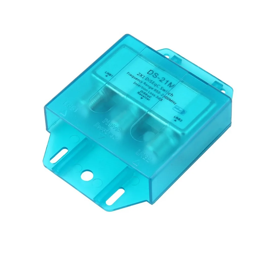 Water Proof DiSEqC Switch 2 in 1 rainproof two-in-one switch X-21M compatible with more types of satellite receiver
Water Proof DiSEqC Switch 2 in 1 rainproof two-in-one switch X-21M compatible with more types of satellite receiver