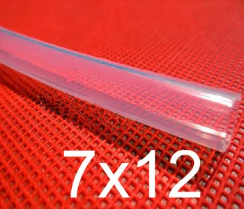 7mm ID 12mm OD 7x12 Transparent Food Grade Medical Use FDA Silicone Rubber Flexible Tube / Hose / Pipe / tubing
7mm ID 12mm OD 7x12 Transparent Food Grade Medical Use FDA Silicone Rubber Flexible Tube / Hose / Pipe / tubing
