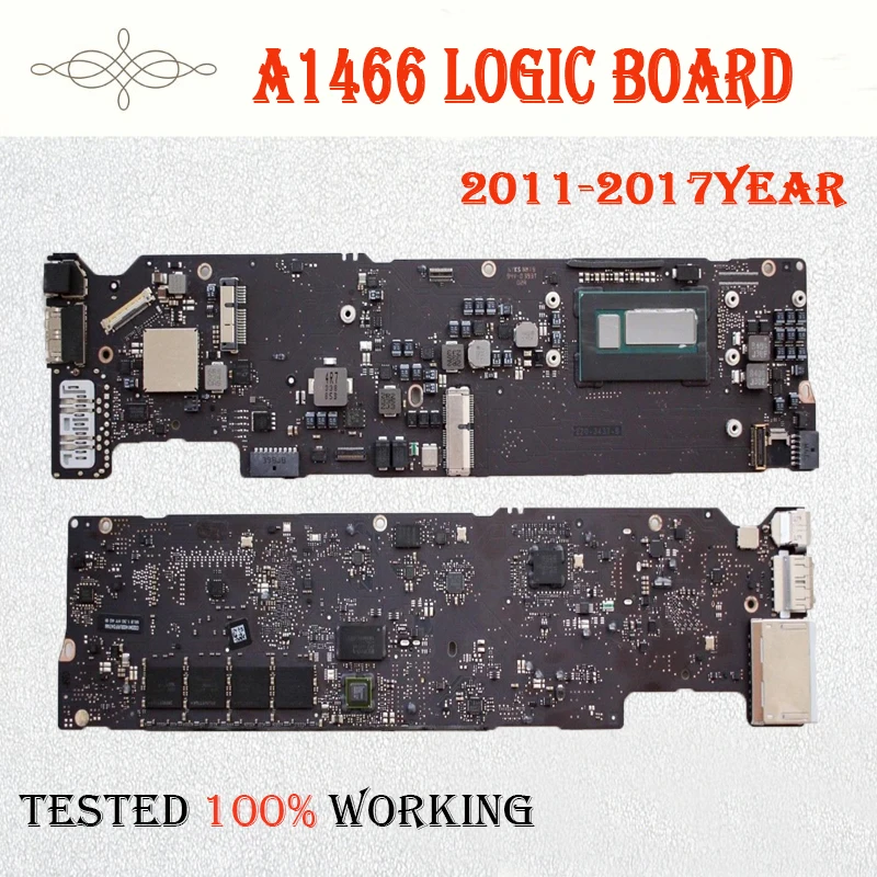Tested 820-3437-B logic board for Macbok Air A1466 motherboard13.3'' i5 4gB 1.3GHZ 1.4GHZ 2.2GHZ MD760 2013 2014 Year
Tested 820-3437-B logic board for Macbok Air A1466 motherboard13.3'' i5 4gB 1.3GHZ 1.4GHZ 2.2GHZ MD760 2013 2014 Year