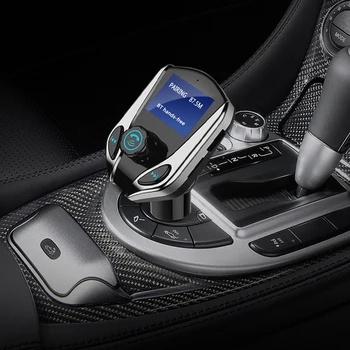 Bluetooth Car Kit Hands Free FM Transmitter Handsfree Receiver Dual USB Charger Multifunction Wireless Car MP3 Player
Bluetooth Car Kit Hands Free FM Transmitter Handsfree Receiver Dual USB Charger Multifunction Wireless Car MP3 Player