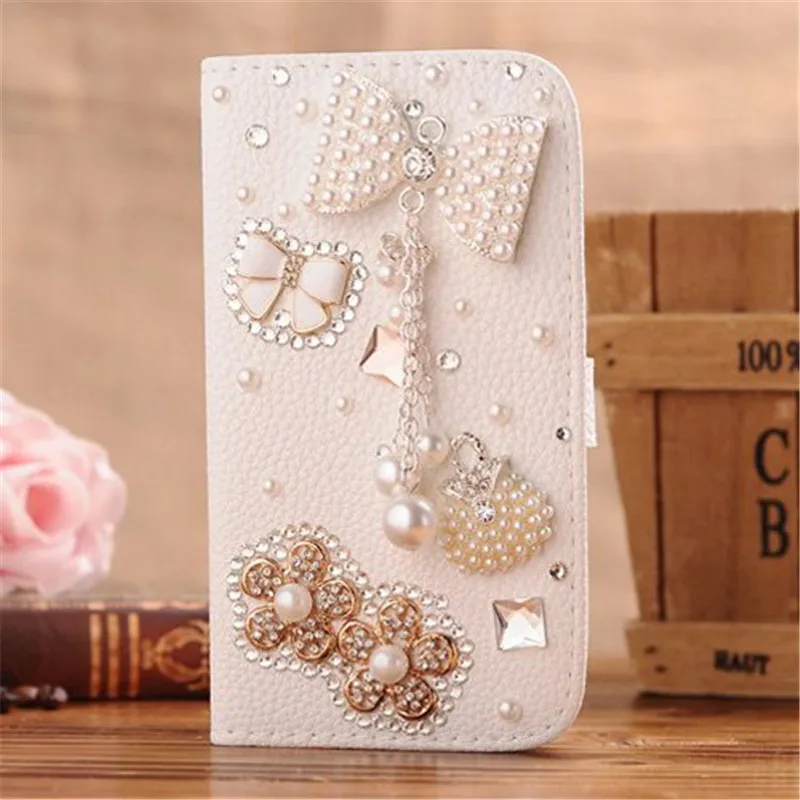 Bling-Handmade-Glitter-Rhinestone-Pearl-Leather-Flip-Wallet-Protective-Case-for-samsung-i9200-bling-case (2)