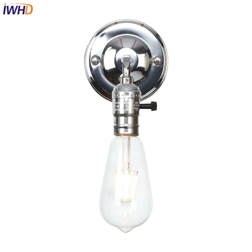 IWHD Nordic LED Wall Lamp Iron Industrial Loft Wandlamp Retro Vintage Wall Lights Fixtures For Home Lighting Applique Murale
IWHD Nordic LED Wall Lamp Iron Industrial Loft Wandlamp Retro Vintage Wall Lights Fixtures For Home Lighting Applique Murale
